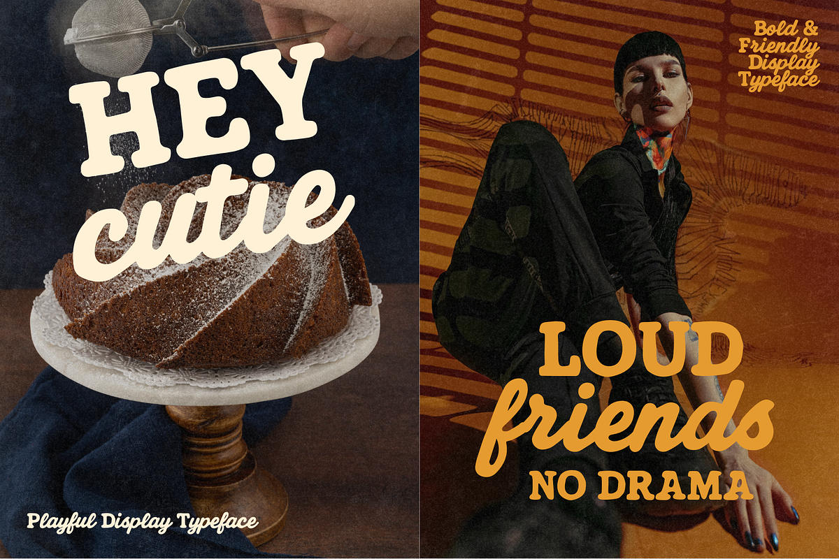Bold Friends Forever Playful Font, a Script Font by Creacy Studio (Photo 2 of 8)