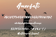 Amorfati – Brush Script Font, a Script Font by Fikryal Studio (Thumbnail 13 of 13)