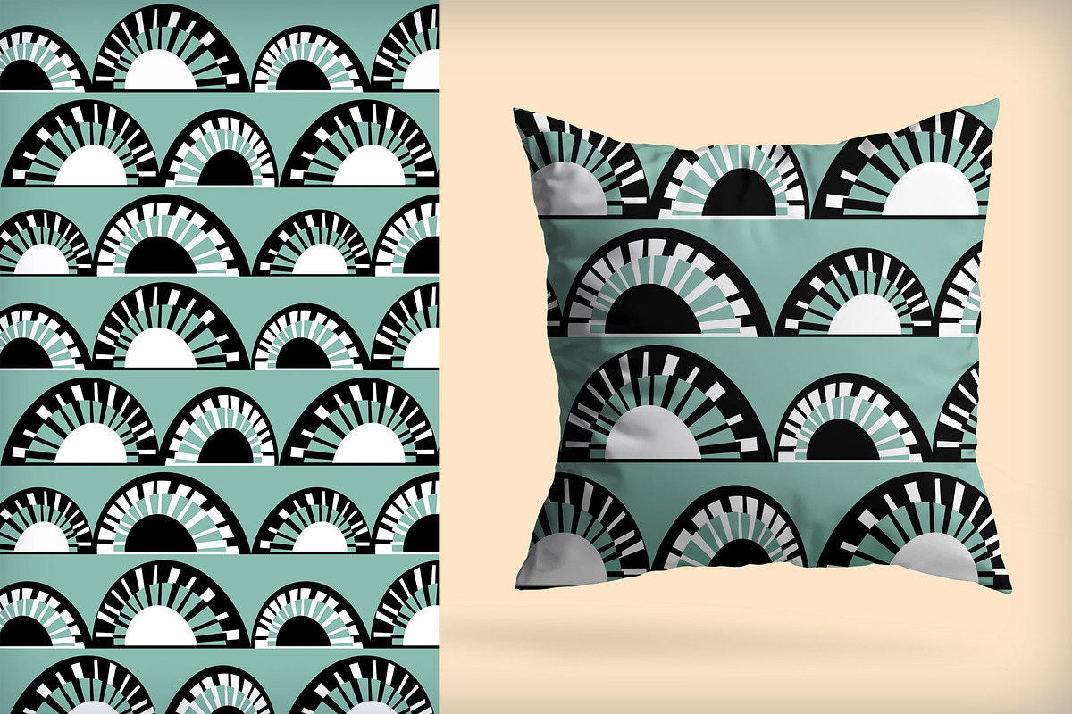 Black & White Pattern Collection, a Pattern Graphic by Pia Kolle (Photo 6 of 8)