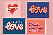 BIG Valentine Collection 100% Vector, a Decorative Illustration by Blue Lela Design (Thumbnail 6 of 9)