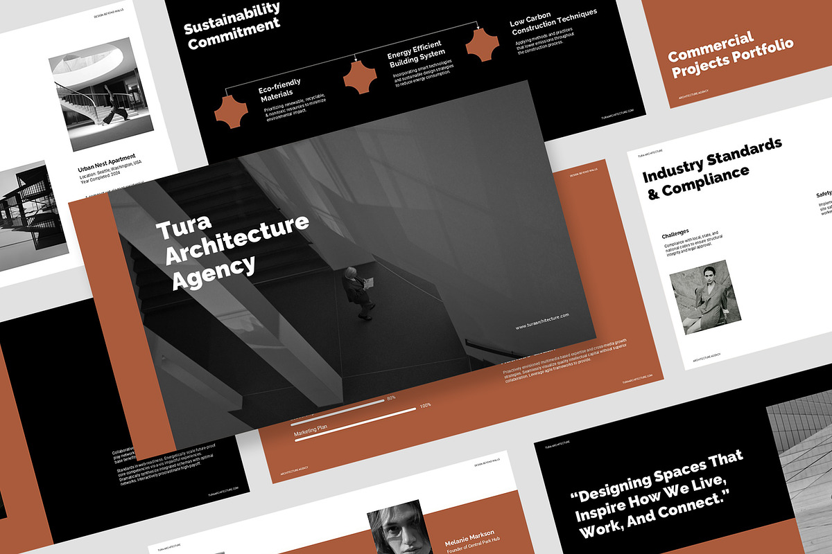 Tura : Architect Pitch Powerpoint