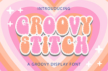Groovy Stitch - Groovy Font