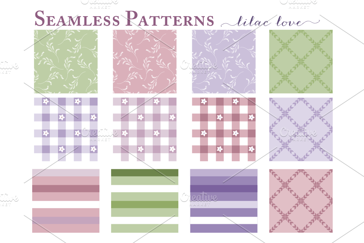 Seamless Patterns - Web Tiles