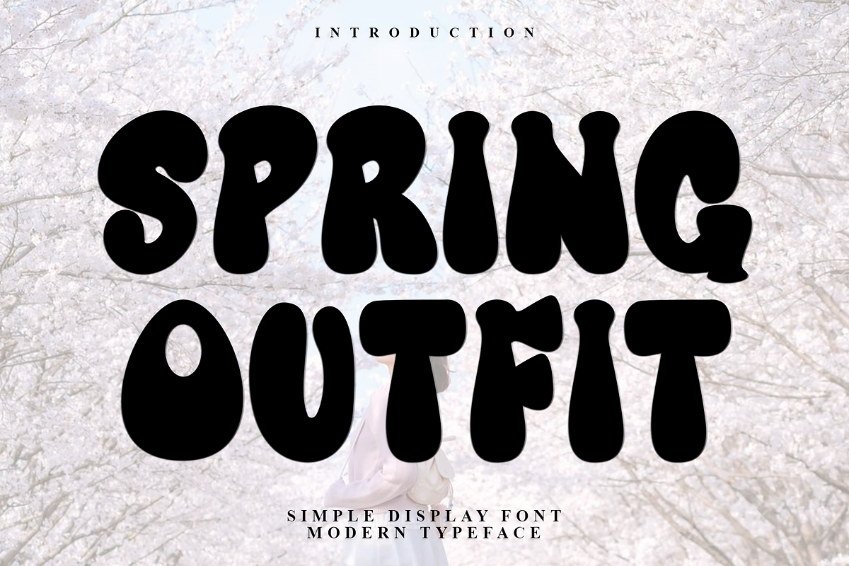 Spring Outfit, a Script Font by FreshTypeINK (Photo 1 of 8)