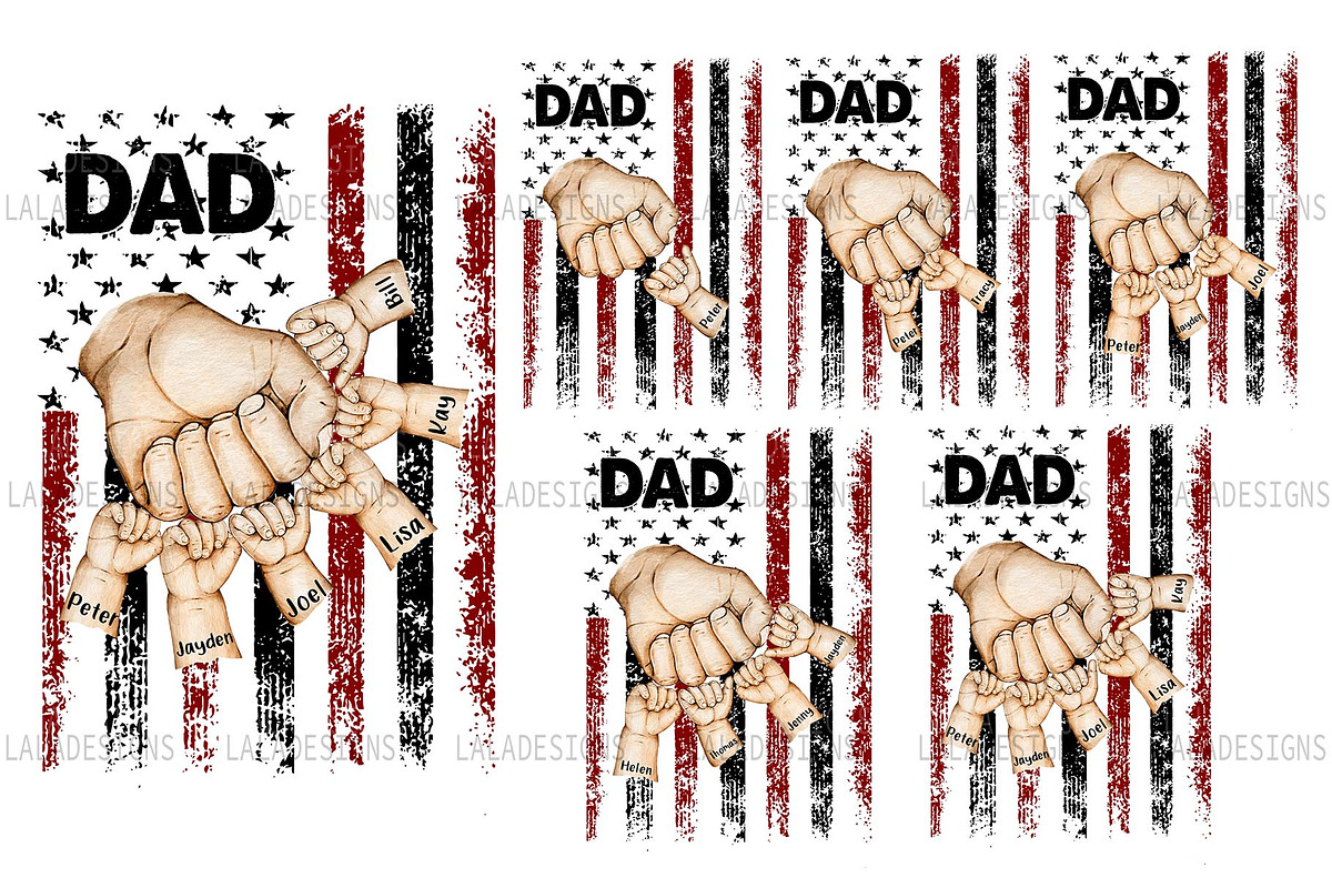 Dad Fist Bump Father's Day PNG, a Graphic by LALADesigns (Photo 2 of 2)