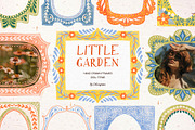 Little Garden | Frames Clipart, an Object Graphic by GVGraphics (Thumbnail 1 of 12)