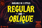 Terror in the Crypt, a Handwritten Font by Remedy667 (Thumbnail 4 of 5)