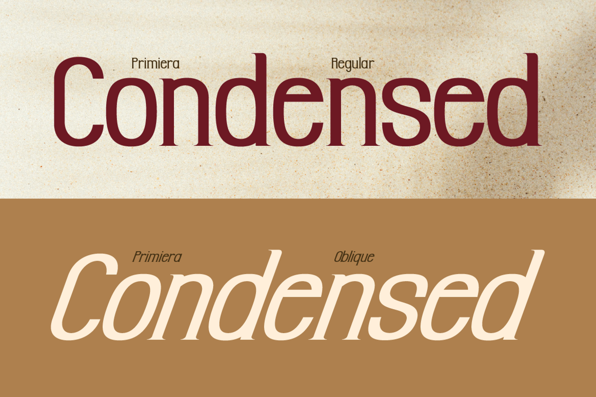 Primiera, a Sans Serif Font by Burntilldead (Photo 9 of 13)