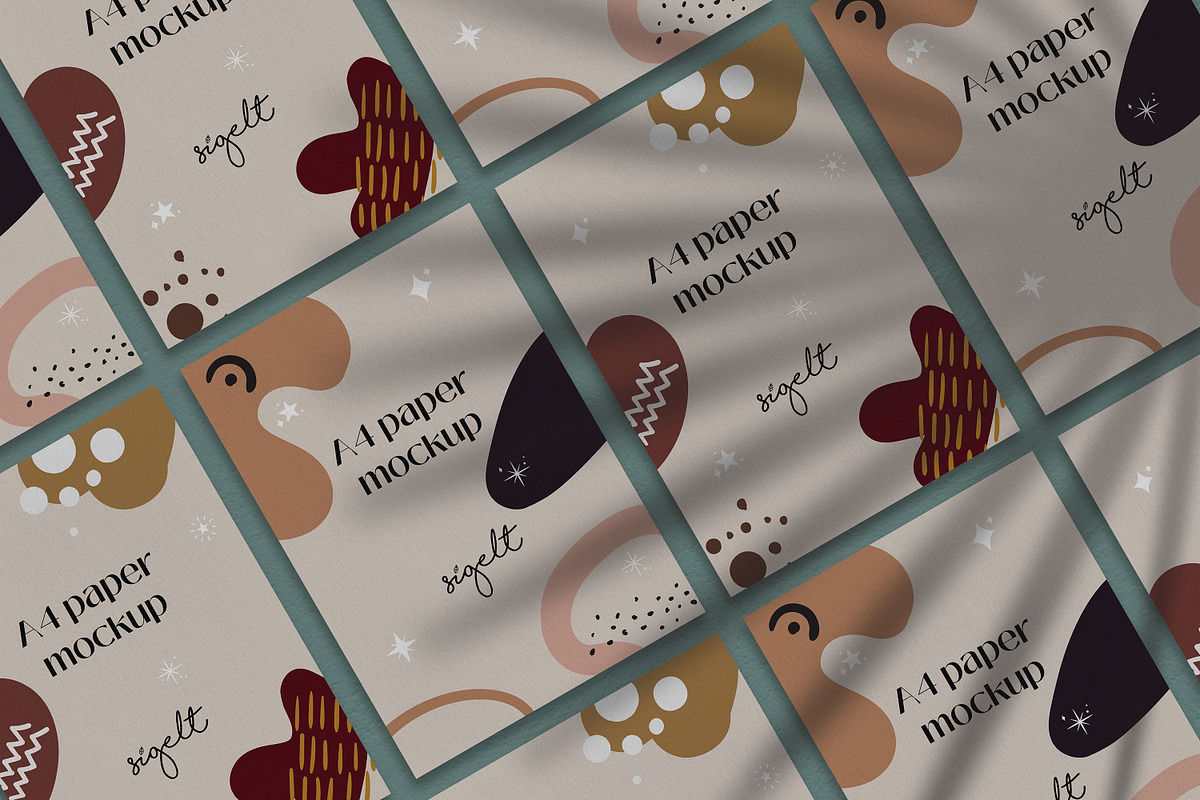 A4/A5/A6 paper mockup, an Advertising Mockup by Sigelt (Photo 3 of 3)