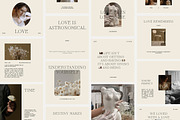 CANVA PS Instagram Templates Posts, a Social Media Template by Love Radiation Studio (Thumbnail 2 of 18)