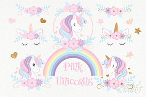 Unicorn PNG clipart. Unicorn Face.