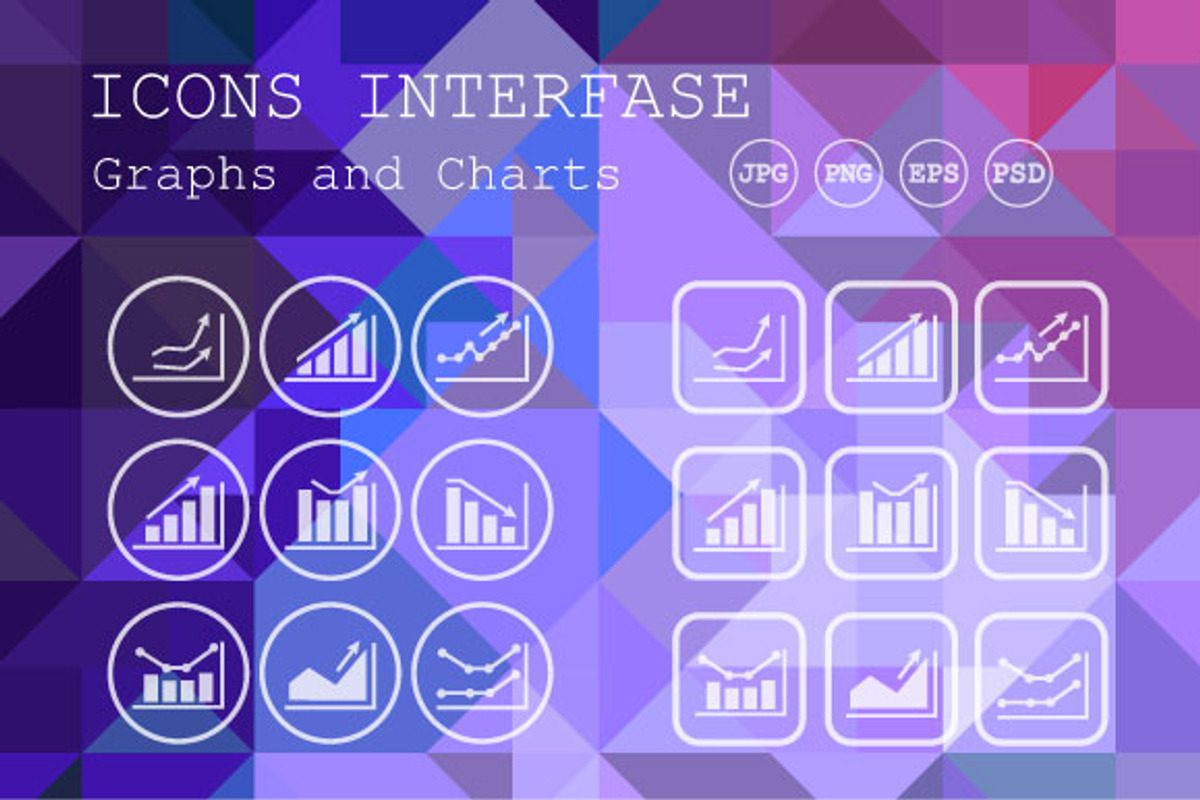 Infographics icons, an Outline Icon by AlexZeL (Photo 1 of 5)
