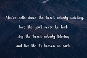 Handy | Script Font, a Script Font by Scratchones (Thumbnail 7 of 8)
