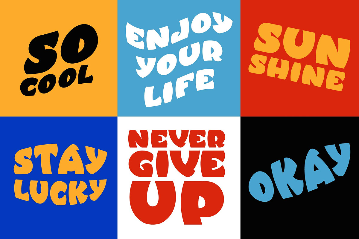 Orange display typeface, a Symbol Font by Anna Zakharchenko (Photo 4 of 23)
