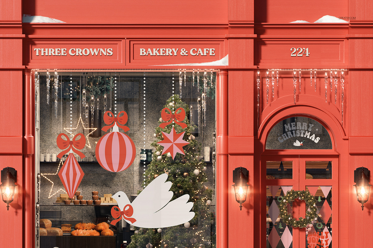 Christmas Decor & Wrapping Mockup, a Packaging Mockup by creatsy5 (Photo 25 of 35)