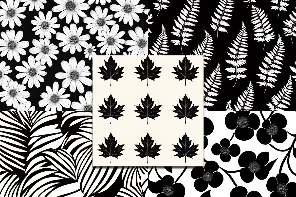 Floral Seamless Pattern Paper, a Pattern Graphic by BusyDaydesign (Photo 3 of 9)