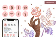 Magic symbols, a Pattern Graphic by emeraldthue (Thumbnail 3 of 6)