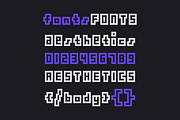 Minibyte, a Sans Serif Font by Francisco Beltrán (Thumbnail 5 of 6)