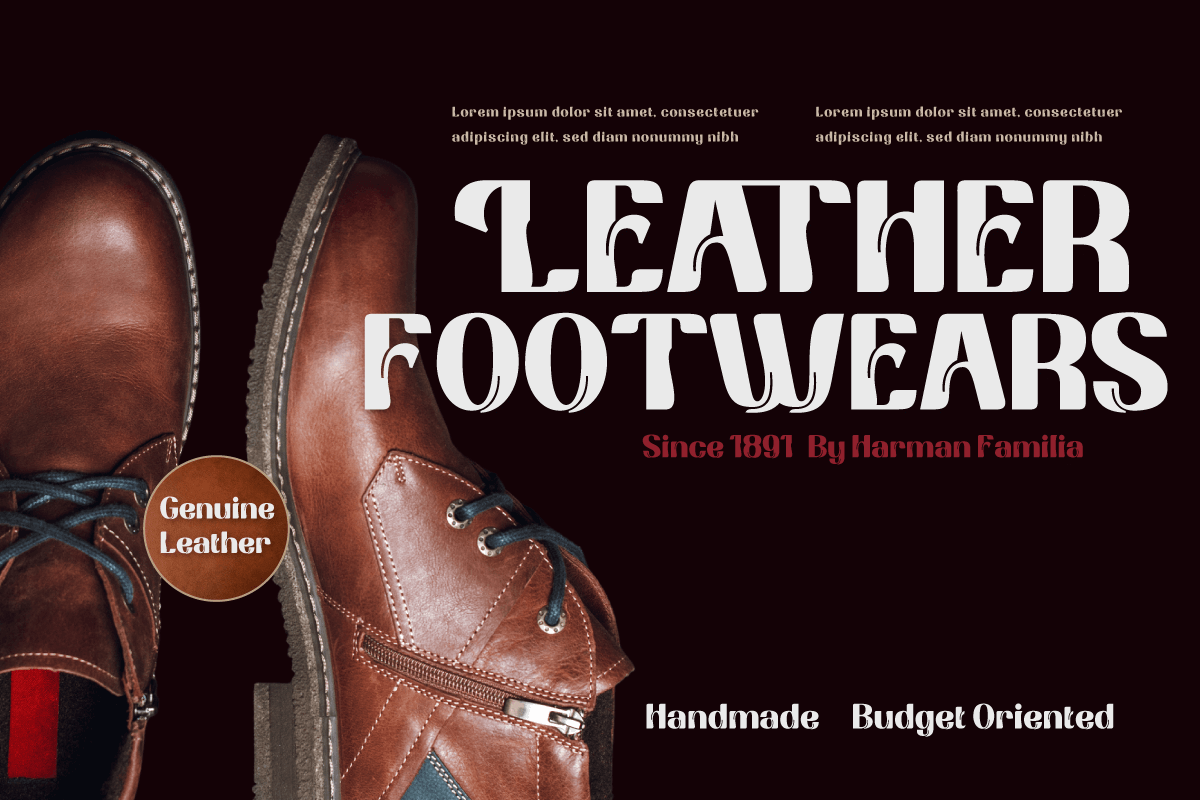 Fadetho | Display Font, a Sans Serif Font by twinstd (Photo 2 of 13)