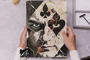 Whimsical Playing Card, Vintage Page, a Person Illustration by Digital Art Mahdiseño (Thumbnail 7 of 10)