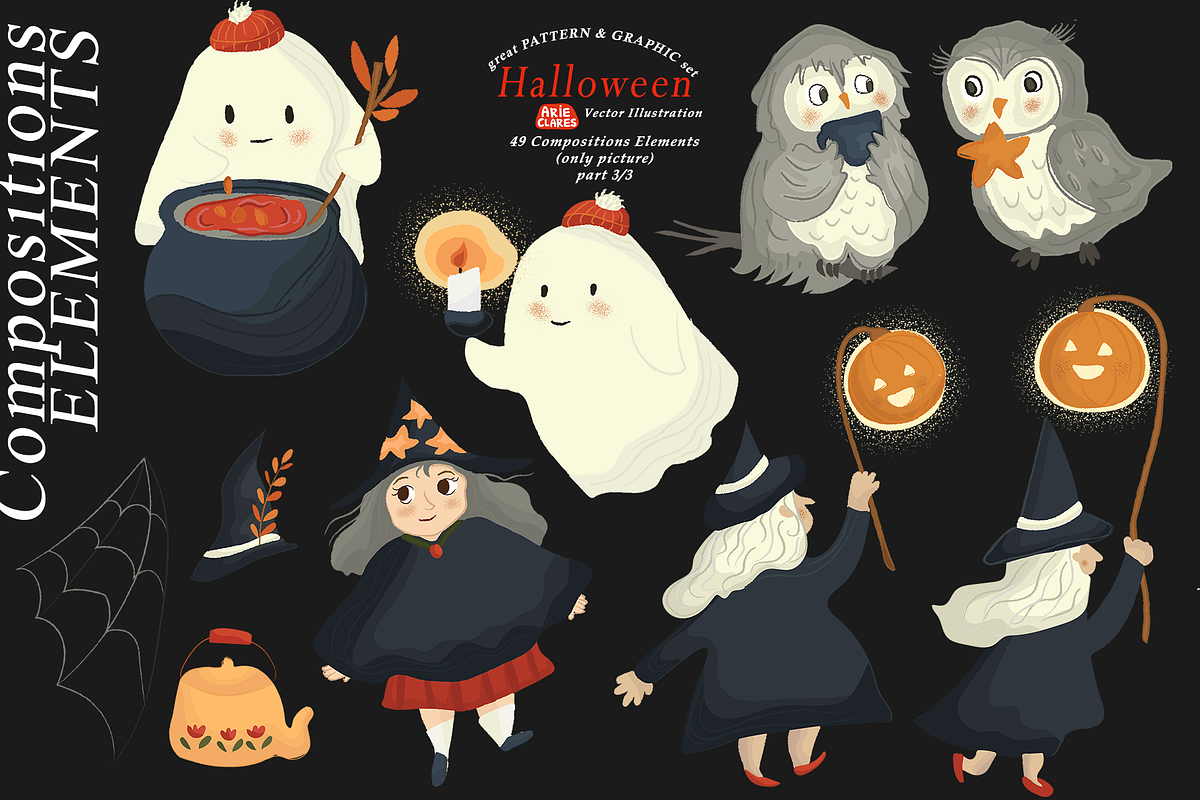 Halloween, an Illustration by Arie Clares (Photo 9 of 14)