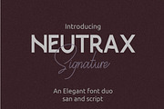Neutrax | Modern Sans Serif Font, a Sans Serif Font by Artdez (Thumbnail 1 of 3)