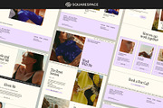 Minimal Squarespace Website Template, a Squarespace Template by Of July Studio (Thumbnail 2 of 9)