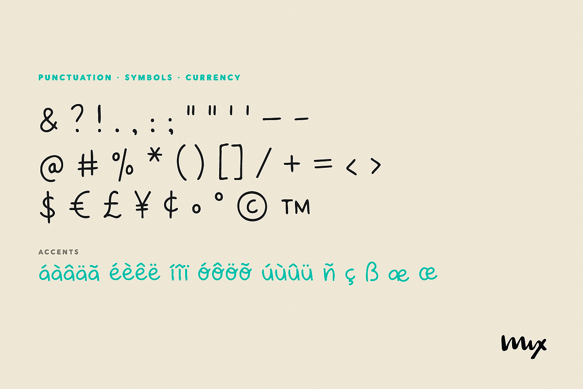 Happy Friday - Font & Dingbat Duo, a Handwritten Font by Mix Fonts (Photo 10 of 13)