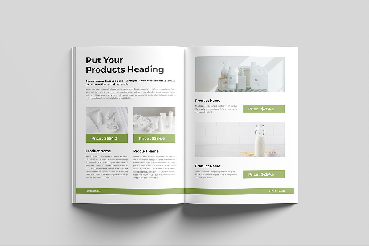 Product Catalog Brochure Template, a Brochure Template by Cleffon_Graphic_Studio (Photo 4 of 9)