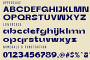 Salvador Abstract Font, a Sans Serif Font by 177Studio (Thumbnail 8 of 8)