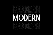 Mono Gaftety - Brand Identity Font, a Sans Serif Font by QR Design Studio (Thumbnail 5 of 15)