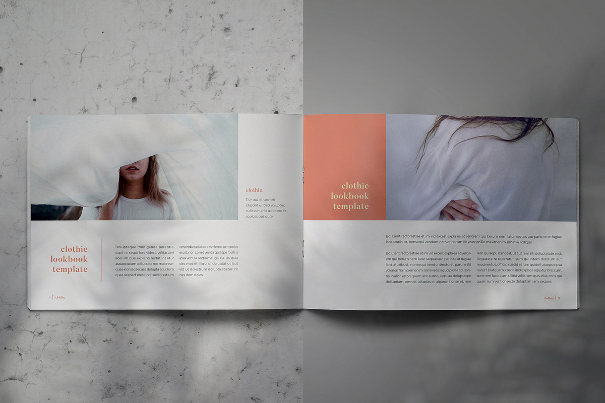 CLOTHIE Lookbook Brochure Template, a Brochure Template by Indotitas (Photo 5 of 9)