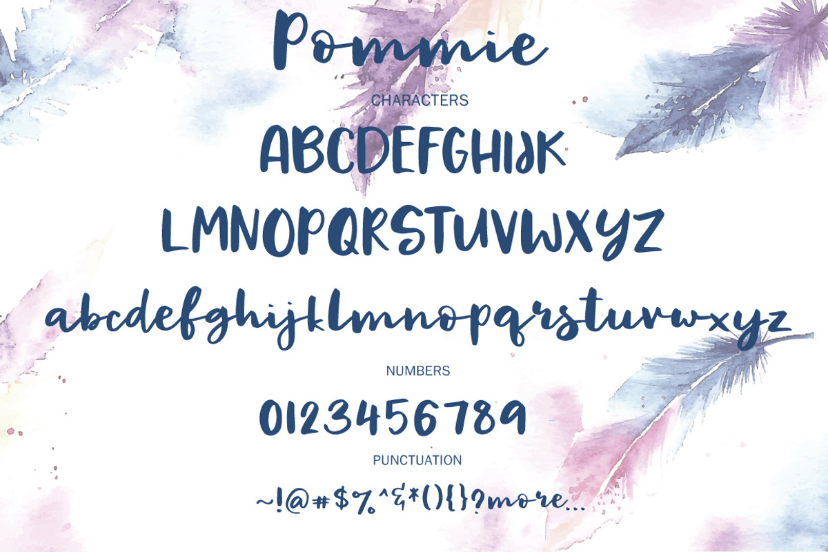Pommie, a Script Font by Artstudio (Photo 9 of 12)