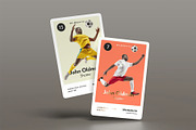 Trading Cards Mock-up, an Advertising Mockup by zippypixelstudio (Thumbnail 2 of 14)