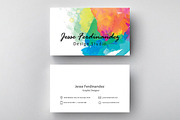 Artistic Business Card Template, a Business Card Template by M6 Gallery (Thumbnail 4 of 5)