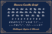 Remora Camilla - Font Duo, a Script Font by Grezline Studio (Thumbnail 10 of 14)