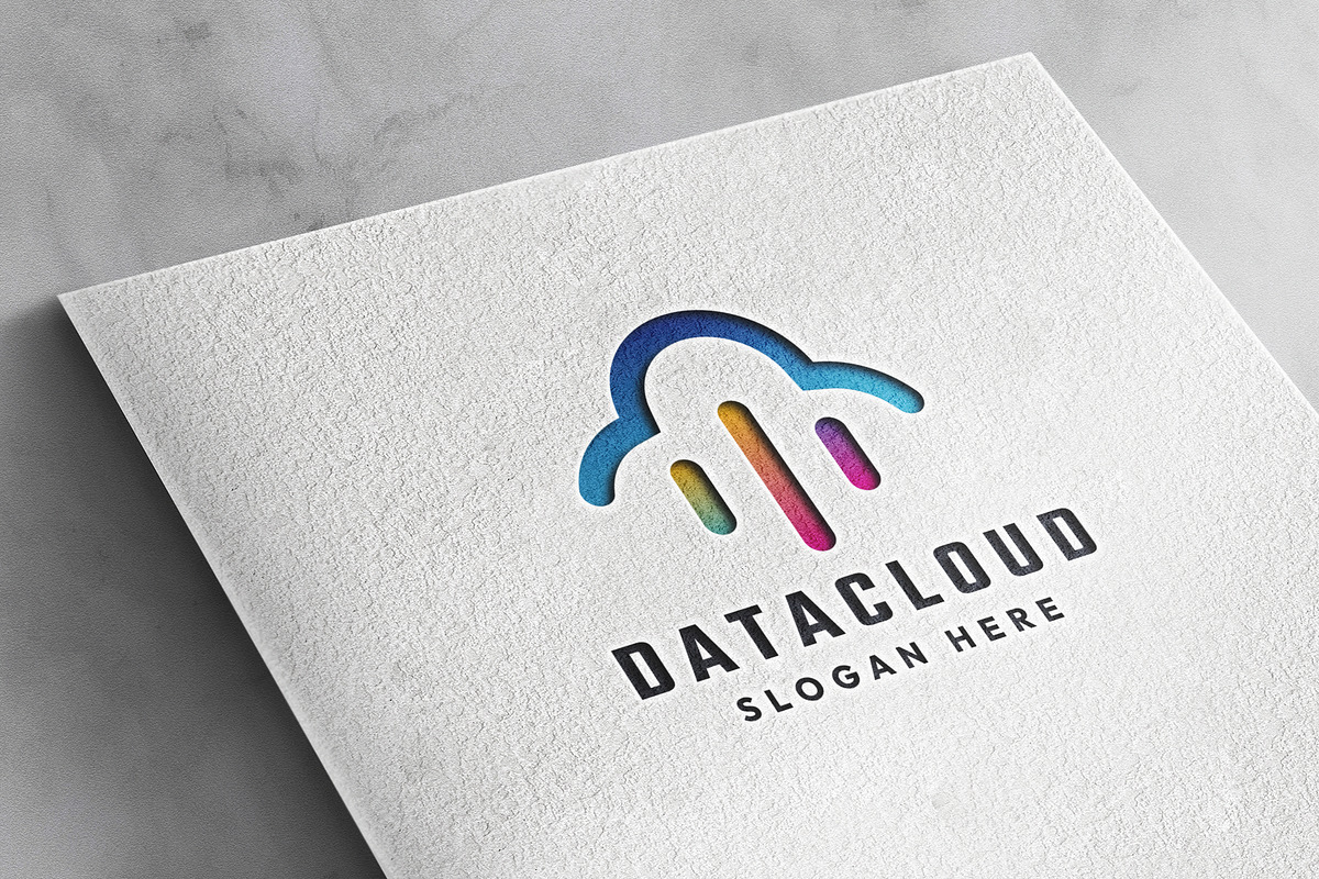 Data Cloud - Cloud Computing Logo, a Branding & Logo Template by Design_Planet (Photo 4 of 4)