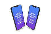 iPhone Mockup Template Set, an iPhone Mockup by DesignRushMarket (Thumbnail 7 of 11)