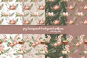 Easter Bunnies. Watercolor forest, an Animal Illustration by Alamella (Thumbnail 12 of 12)