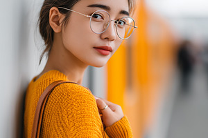 Portrait of young asian woman, a Person Photo by MistyDay