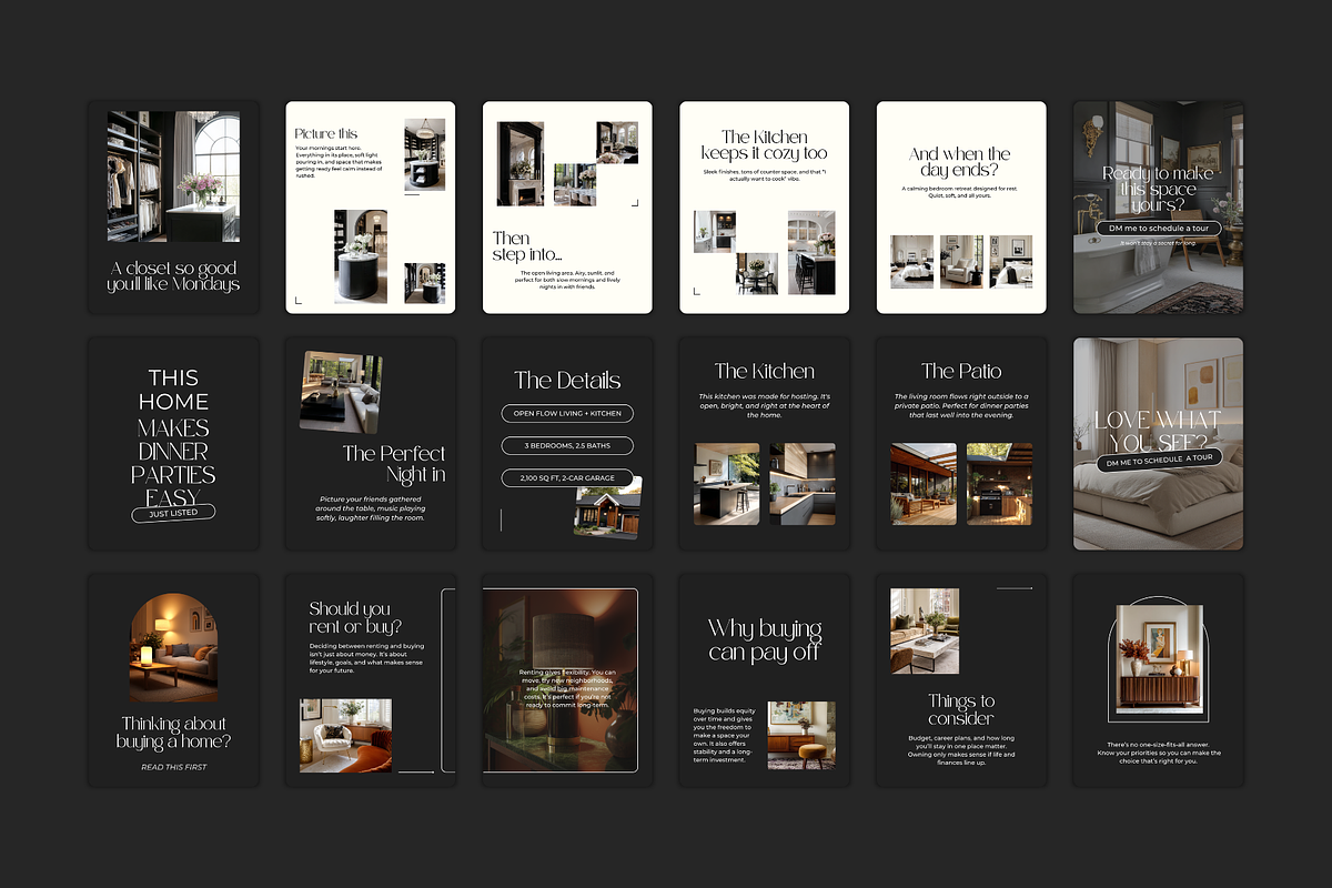 Instagram Bundle for Real Estate, a Social Media Template by Meraki Templates (Photo 9 of 13)