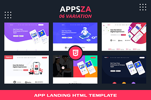 Appsza - App Landing Page Template