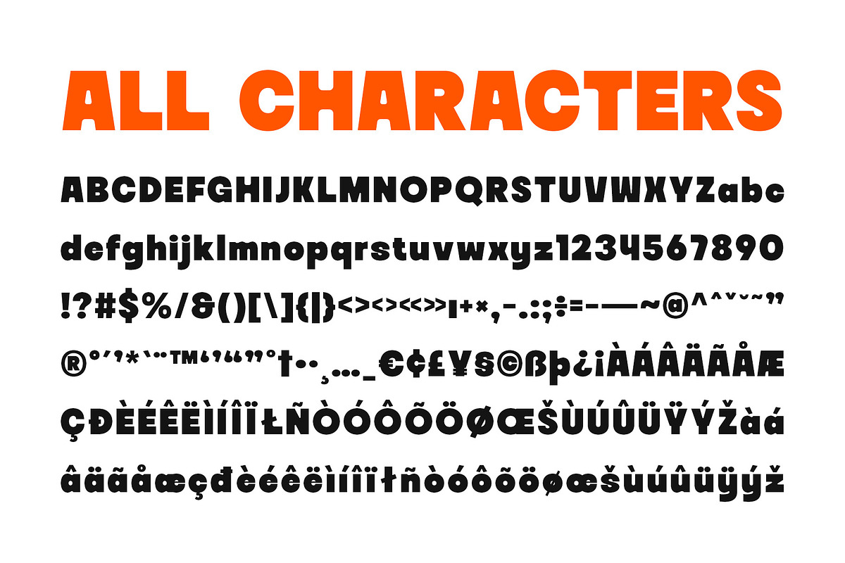 CS Garvey – Bold Font, a Sans Serif Font by Craft Supply Co. (Photo 8 of 8)