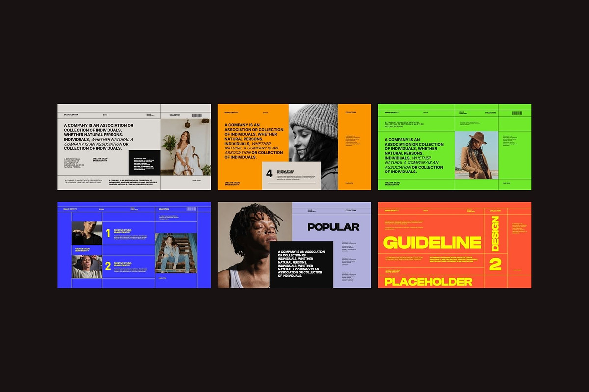 Audrey - Brand Identity GSL, a Presentation Template by Creatorism (Photo 6 of 9)