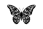 Butterfly Silhouette SVG Bundle, an Illustration by Gaye Art (Thumbnail 12 of 31)
