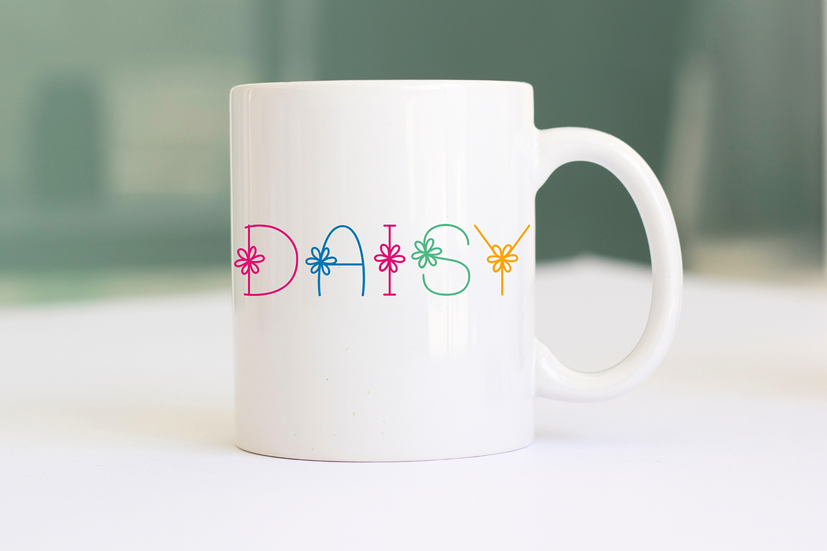 Daisy Font, a Script Font by Cutie_Kate_Studio (Photo 2 of 11)