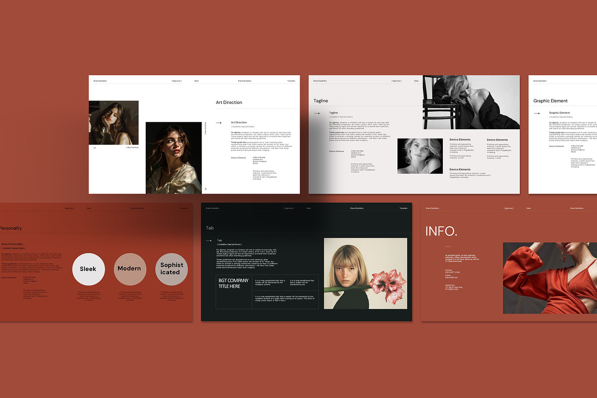 Brand Guidelines Presentation, a Presentation Template by Alvi-Studio (Photo 6 of 6)
