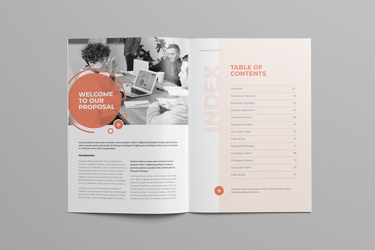 Business Proposal | Word & InDesign, a Brochure Template by HiveArts (Photo 2 of 9)