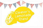 Eleanor Sans Serif Font, a Handwritten Font by Hewitt Avenue (Thumbnail 3 of 6)