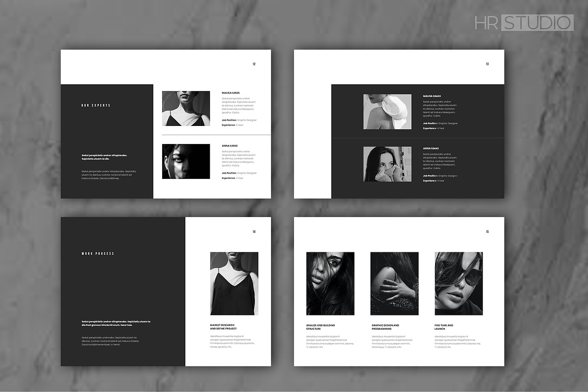Landscape Company Profile, a Brochure Template by HR Studio (Photo 6 of 9)